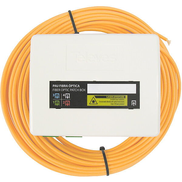 Televes Optische Box 4Ausgänge 40m Kabel OB4440